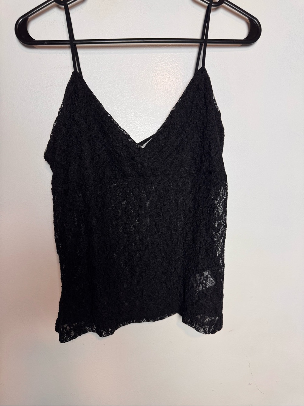 Brand new Ivry day black lace top Size-Large
